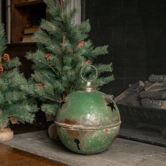 12" Green Star Sleigh Bell